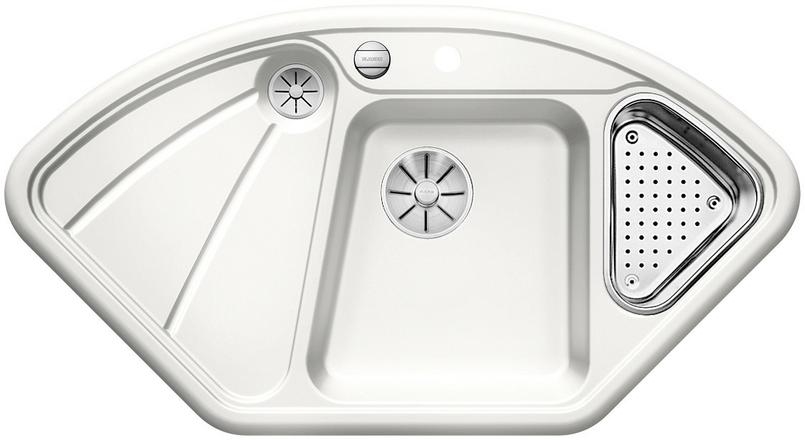 Blanco Delta matt fehér 523719 kerámia mosogatótálca