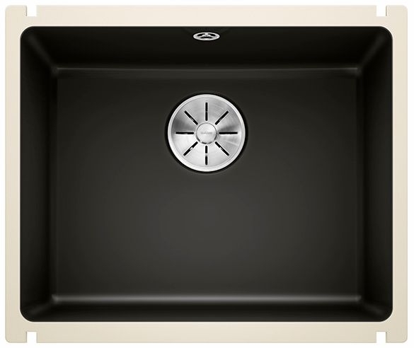 Blanco Subline 500-U fekete 523740 kerámia mosogatótálca