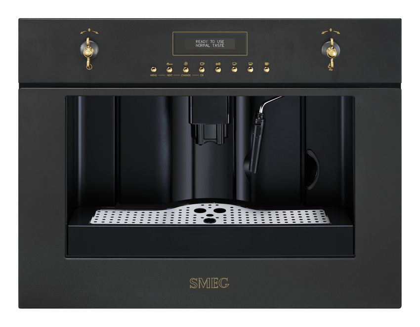 SMEG CMS845 A-9 antracit beépíthető kávéfőző