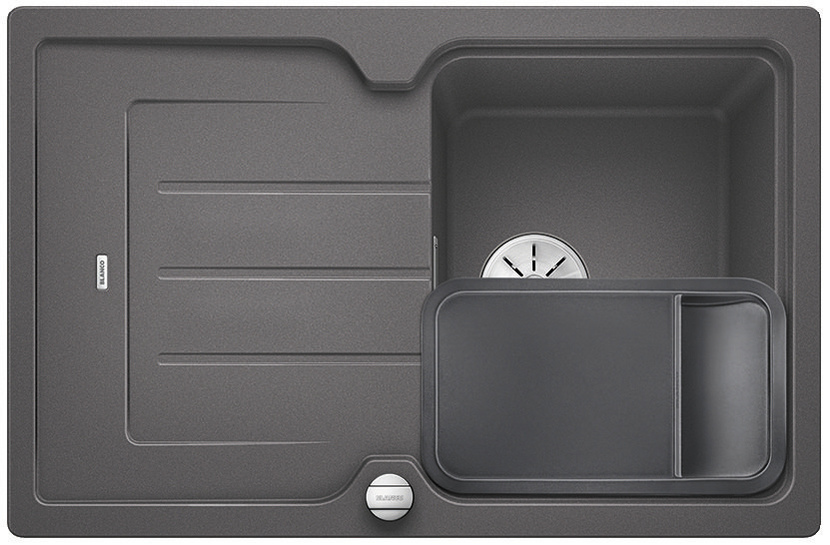 Blanco Classic Neo 45S palaszürke exc. 523997 Silgranit mosogatótálca vágólappal