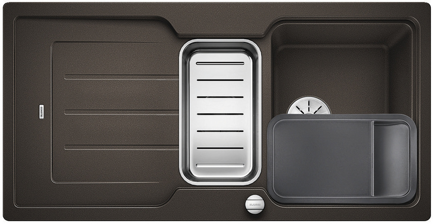 Blanco Classic Neo 6S kávé exc. 524126 Silgranit mosogatótálca