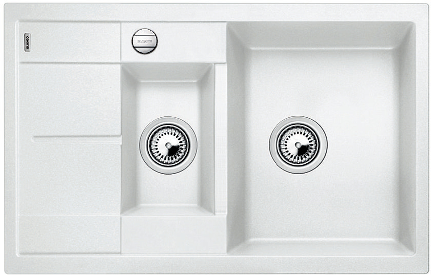 Blanco Metra 6S Compact fehér exc. 513468 Silgranit mosogatótálca