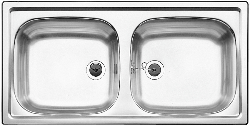 Blanco Top EZ 8x4 500372 rozsdamentes mosogatótálca