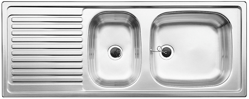 Blanco Top EZS 11x4 500847 natúr rozsdamentes mosogatótálca