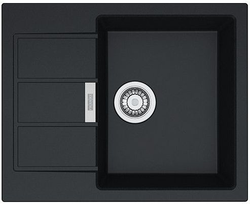 Franke Sirius SID 611-62 Carbon fekete Techtonite mosogatótálca
