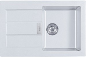 Franke Sirius SID 611-78 Arctic fehér Techtonite mosogatótálca
