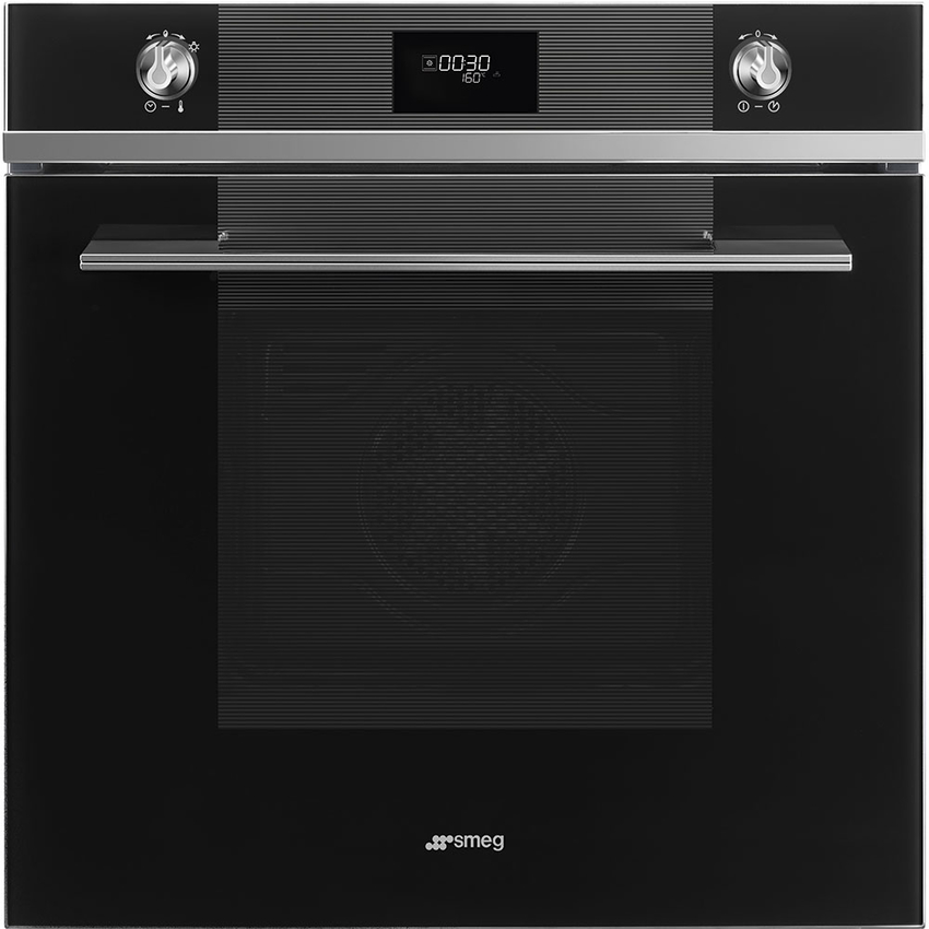 SMEG SFP6101TVN1 fekete üveg beépíthető sütő