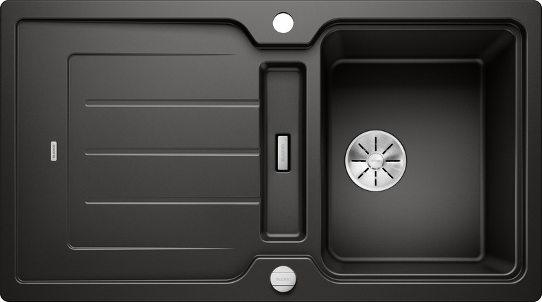 Blanco Classic Neo 5S fekete exc. 525862 Silgranit mosogatótálca