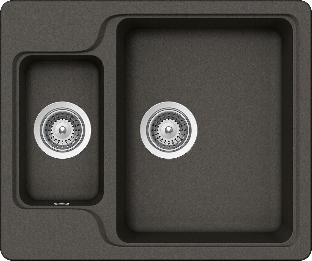Schock Manhattan N-150 Asphalt/aszfaltszürke Cristalite gránit mosogatótálca