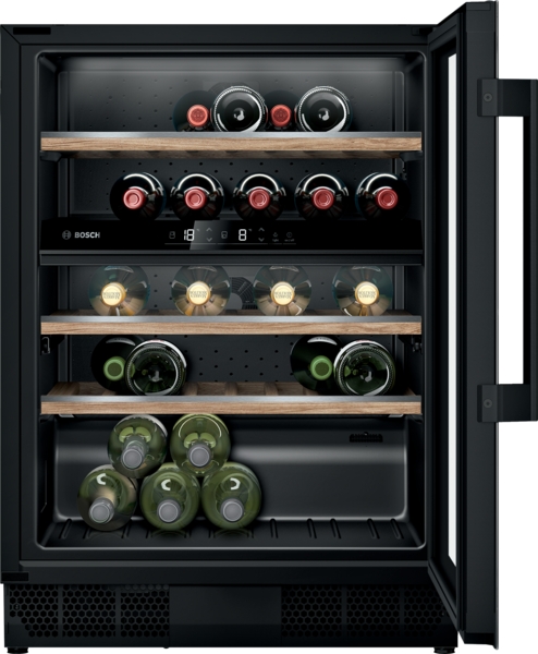 Bosch KUW21AHG0 Serie 6 beépíthető borhűtő magyar garanciával