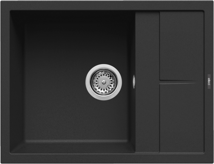 Elleci Unico 125 K86 Black keratek plus mosogatótálca