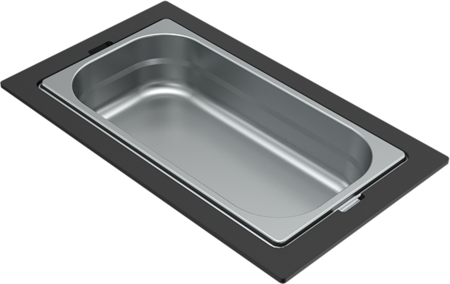 Elleci KF011065IN inox Gourmet szett 1/3 Sintesi mosogatótálcához