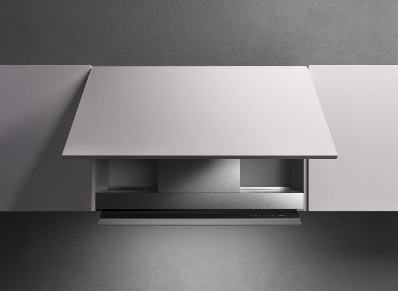 Falmec Virgola NRS Touch 90 inox felső szekrénybe építhető páraelszívó