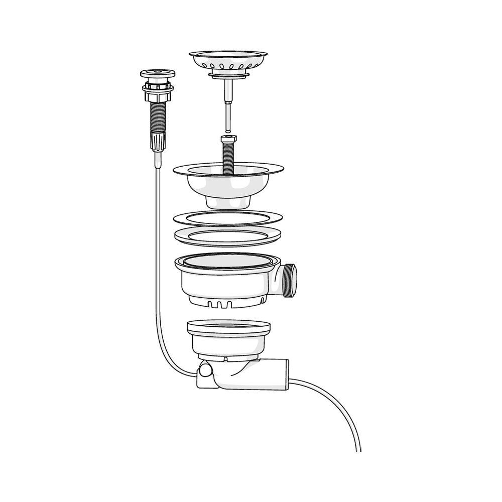 Schock 629385PD lefolyó távműködtető