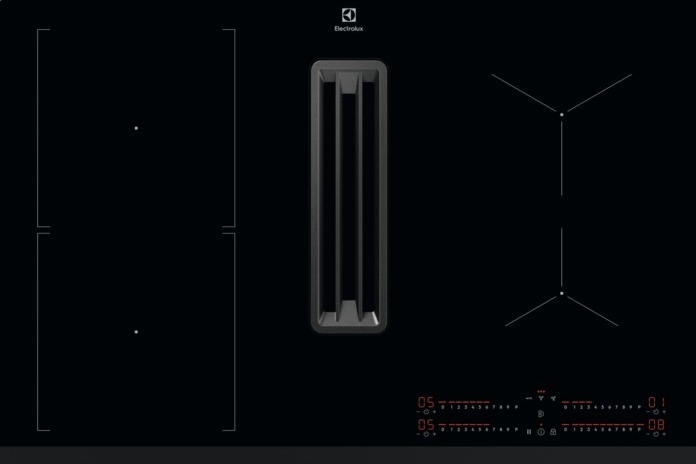 Electrolux KCC83443 ComboHob Bridge beépíthető indukciós főzőlap beépített páraelszívóval magyar garanciával