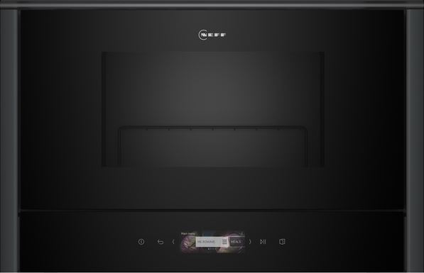 NEFF Collection Flex Design NR9GR31Y1 antracit beépíthető mikrohullámú sütő magyar garanciával
