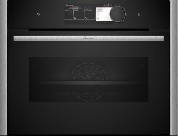 NEFF Collection Flex Design C29FY5CY0 ezüst beépíthető kompakt gőzsütő magyar garanciával