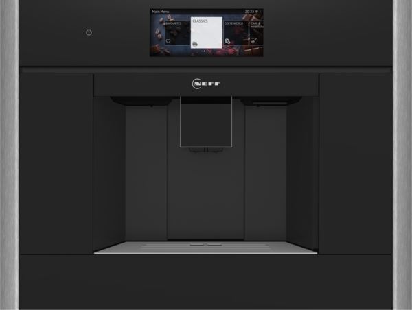 NEFF CL9TX11Y0 ezüst beépíthető automata kávéfőző magyar garanciával