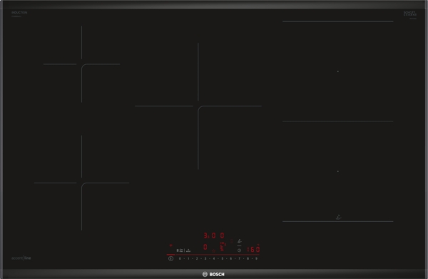 Bosch PVW895HC1E Serie 6 AccentLine indukciós főzőlap 5 év magyar garanciával