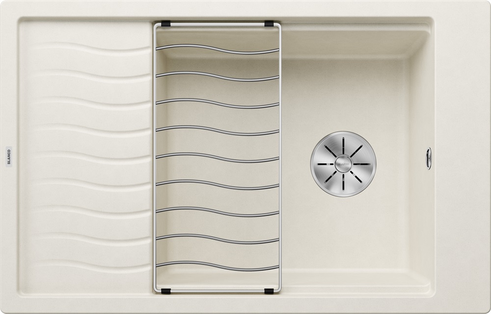Blanco Elon XL 6S törtfehér 527069 Silgranit mosogatótálca