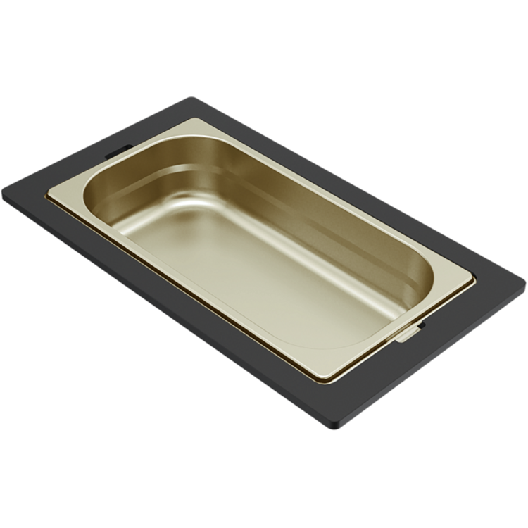 Elleci KF031065GD arany Gourmet szett 1/3 Best mosogatótálcához