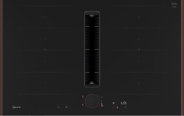 NEFF Collection Flex Design V68YYX4C0 bronz indukciós főzőlap pultba épített páraelszívóval