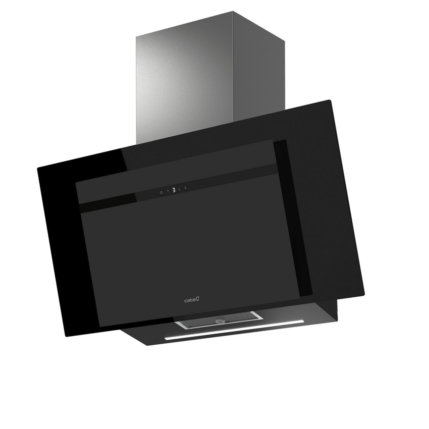 CATA Thalassa EVO 800 GBK fekete fali páraelszívó 3 év magyar garanciával
