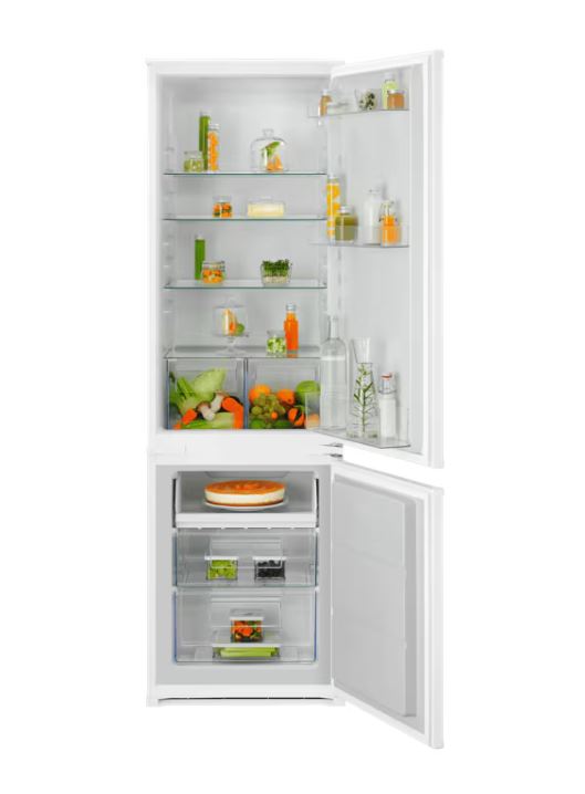 Electrolux ENA6LE18S Low Frost AI CoolAssist beépíthető hűtőszekrény 10 év motor garanciával