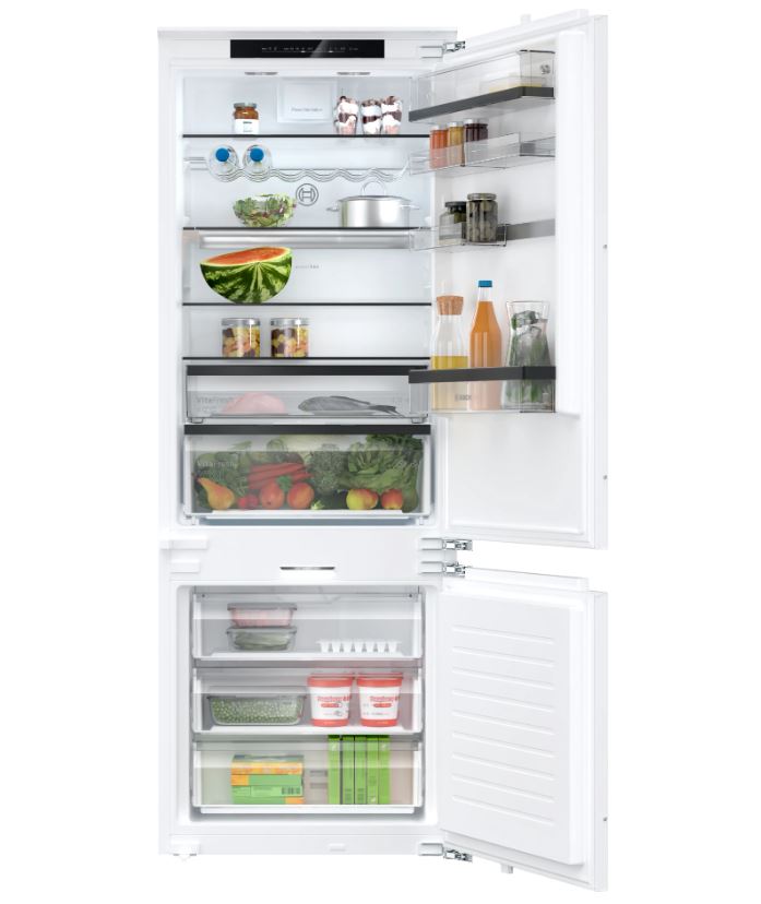 Bosch KBN96SDD0 Seria 6 AccentLine beépíthető kombinált hűtőszekrény 5 év magyar garanciával